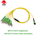 12 Cores MPO FC/APC Harness & Fan-out Cable Assemblies